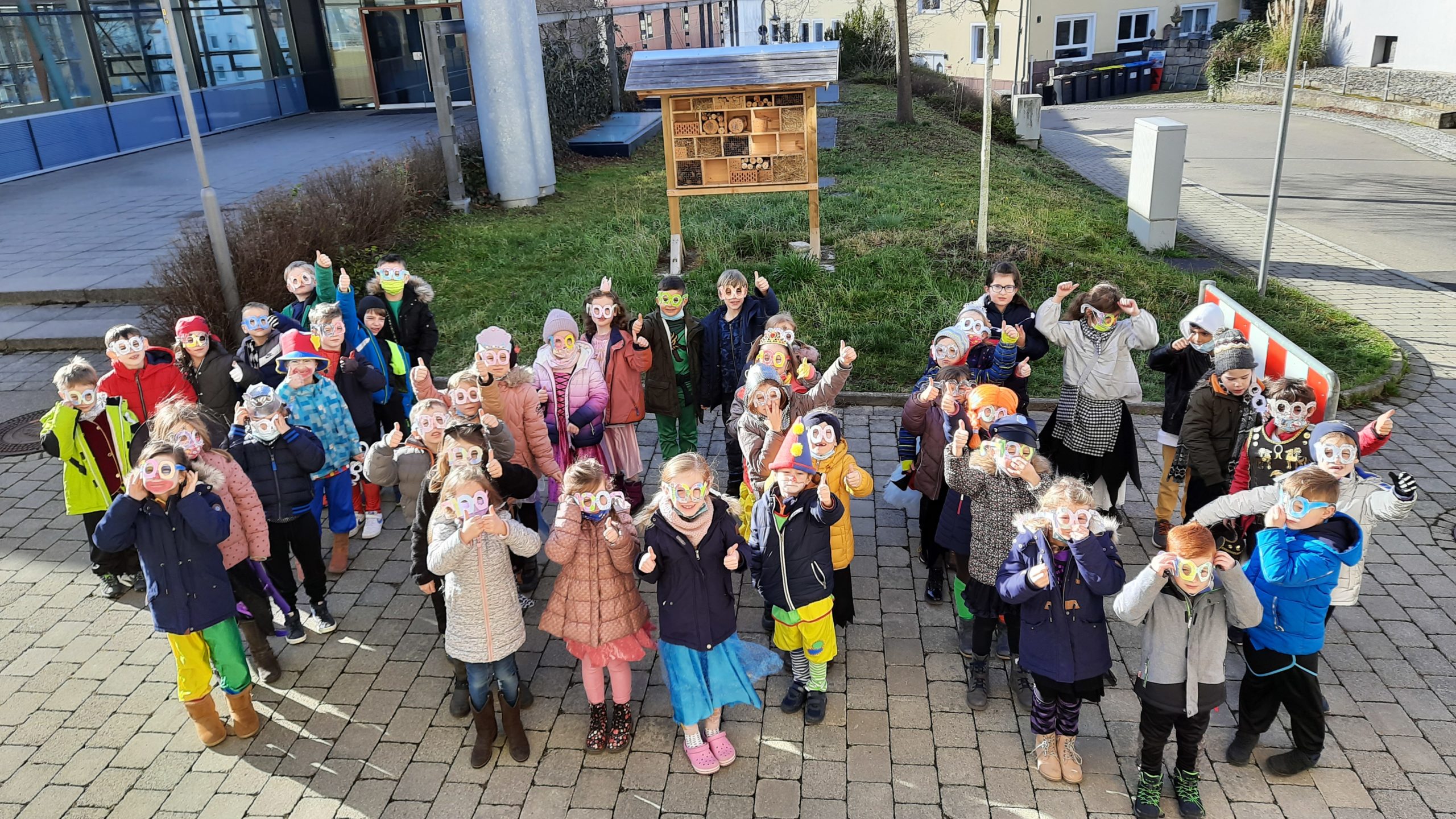 Read more about the article Erstklässler feiern 100. Schultag