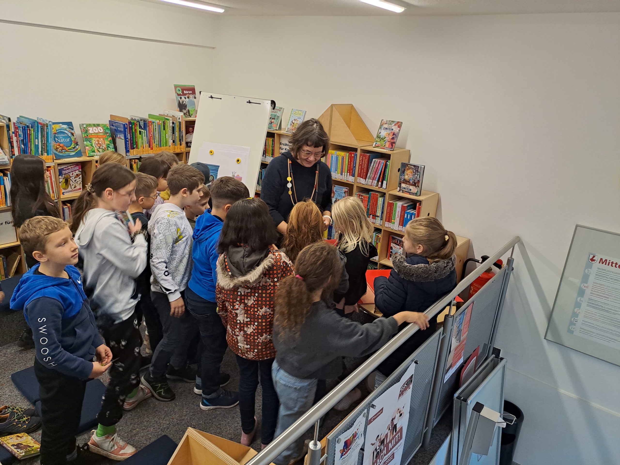 Read more about the article Lesung der Kinderbuchautorin Suza Kolb für uns Drittklässler