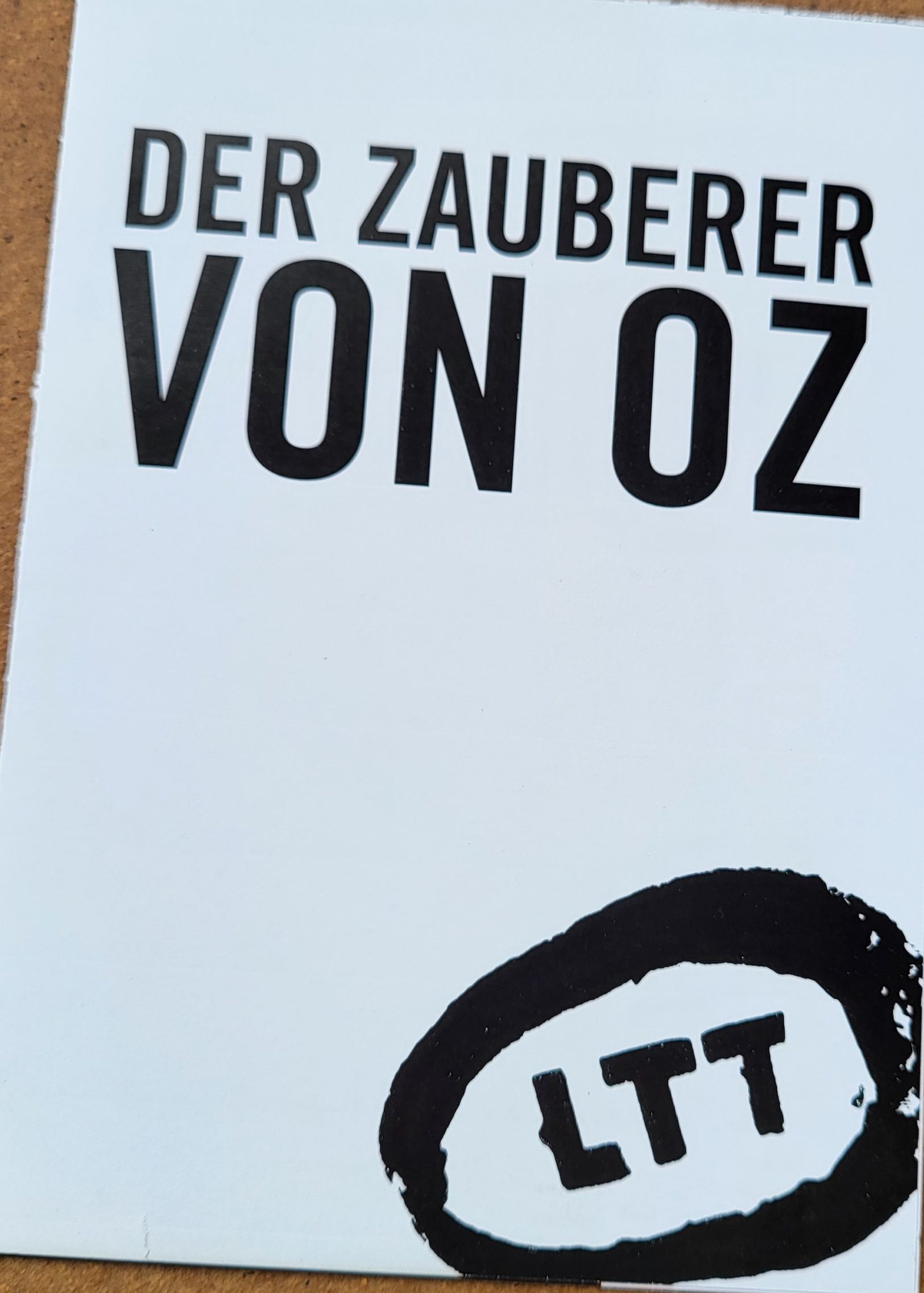 Read more about the article Theaterbesuch der dritten Klassen  „Der Zauberer von Oz“