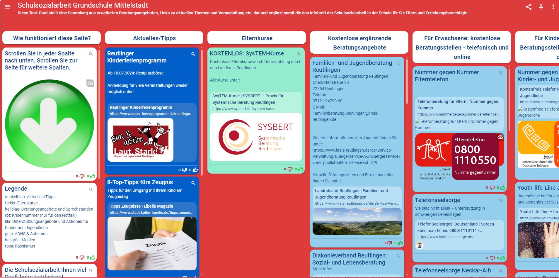 Mehr über den Artikel erfahren NEU: TASKCARDS – DIE DIGITALE PINNWAND DER SCHULSOZIALARBEIT GRUNDSCHULE MITTELSTADT