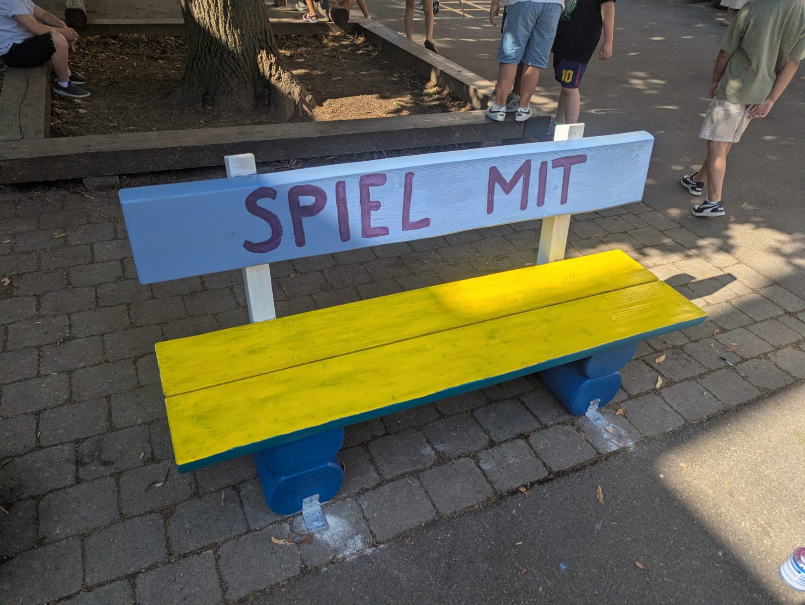 Mehr über den Artikel erfahren Der Schülerrat gestaltet unsere neue Spiel-mit-Bank